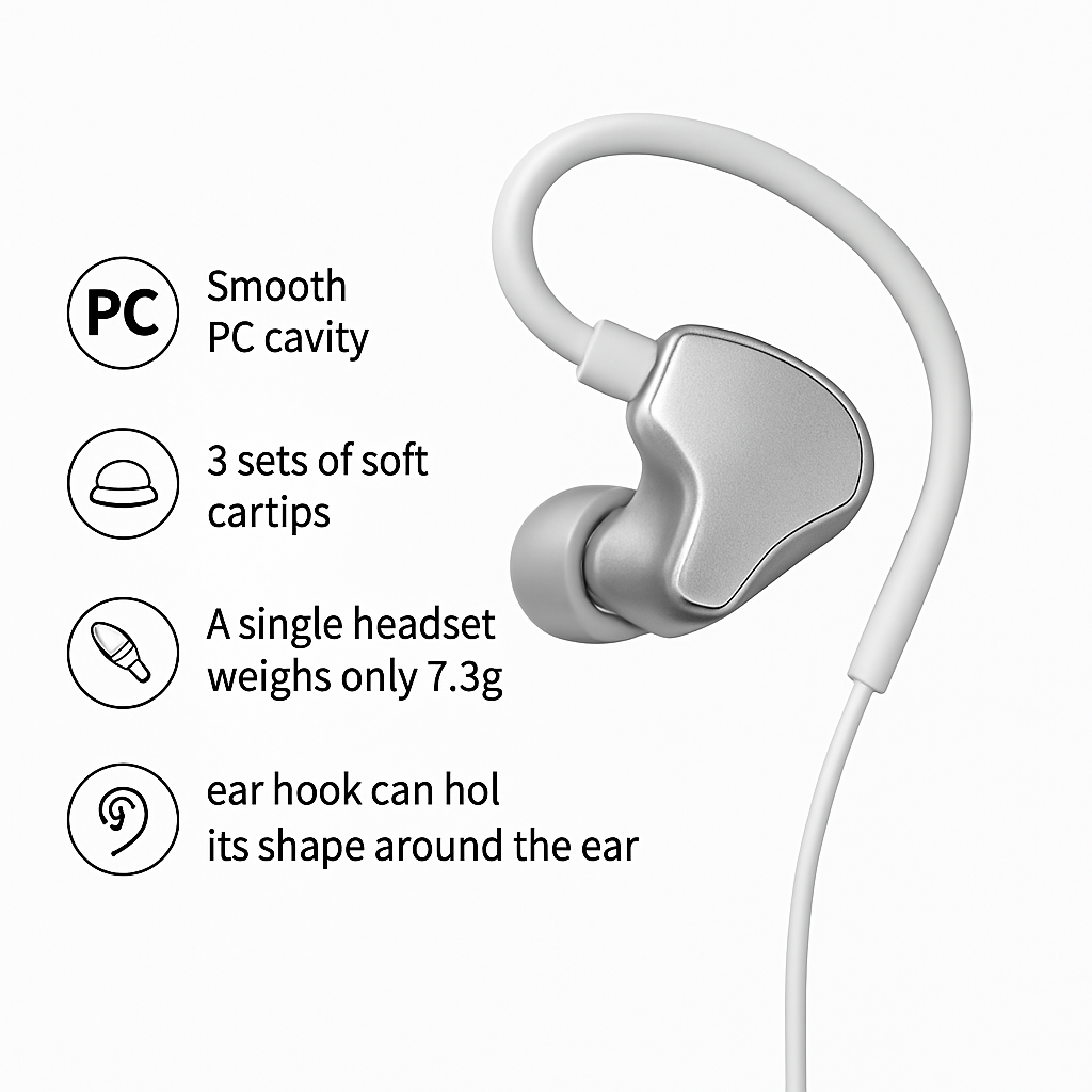 KZ ZS10 Pro in Ear Monitor Headphone, Wired Gaming Earphones, KZ Hifi Earbuds Headphone with 4 Balanced Armatures and 1 Dynamic Drivers IEM Earphones for Drummer Musician (Blue with Mic)