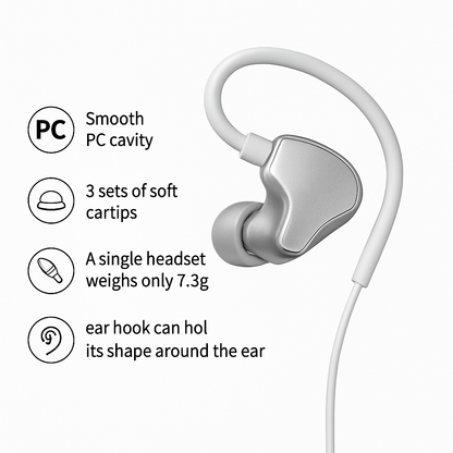 KZ ZS10 Pro in Ear Monitor Headphone, Wired Gaming Earphones, KZ Hifi Earbuds Headphone with 4 Balanced Armatures and 1 Dynamic Drivers IEM Earphones for Drummer Musician (Blue with Mic)